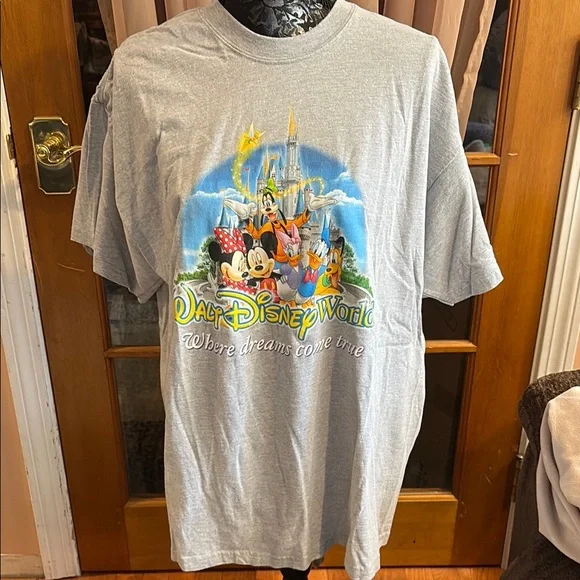 Gray Men’s Walt Disney World T-Shirt, XL - Picture 1 of 3